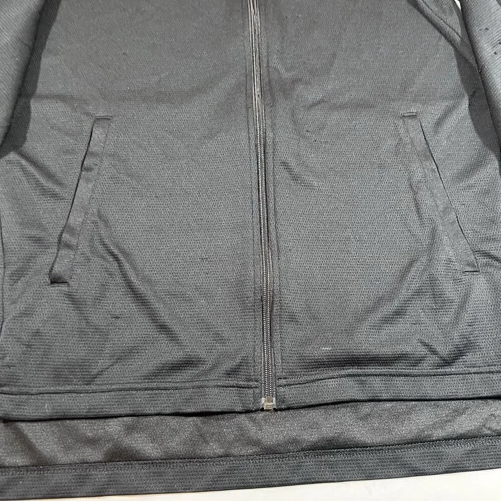 Chicago Sky Nike Dri Fit Full Zip Black Warm Up Jacket Size Small Tall WNBA